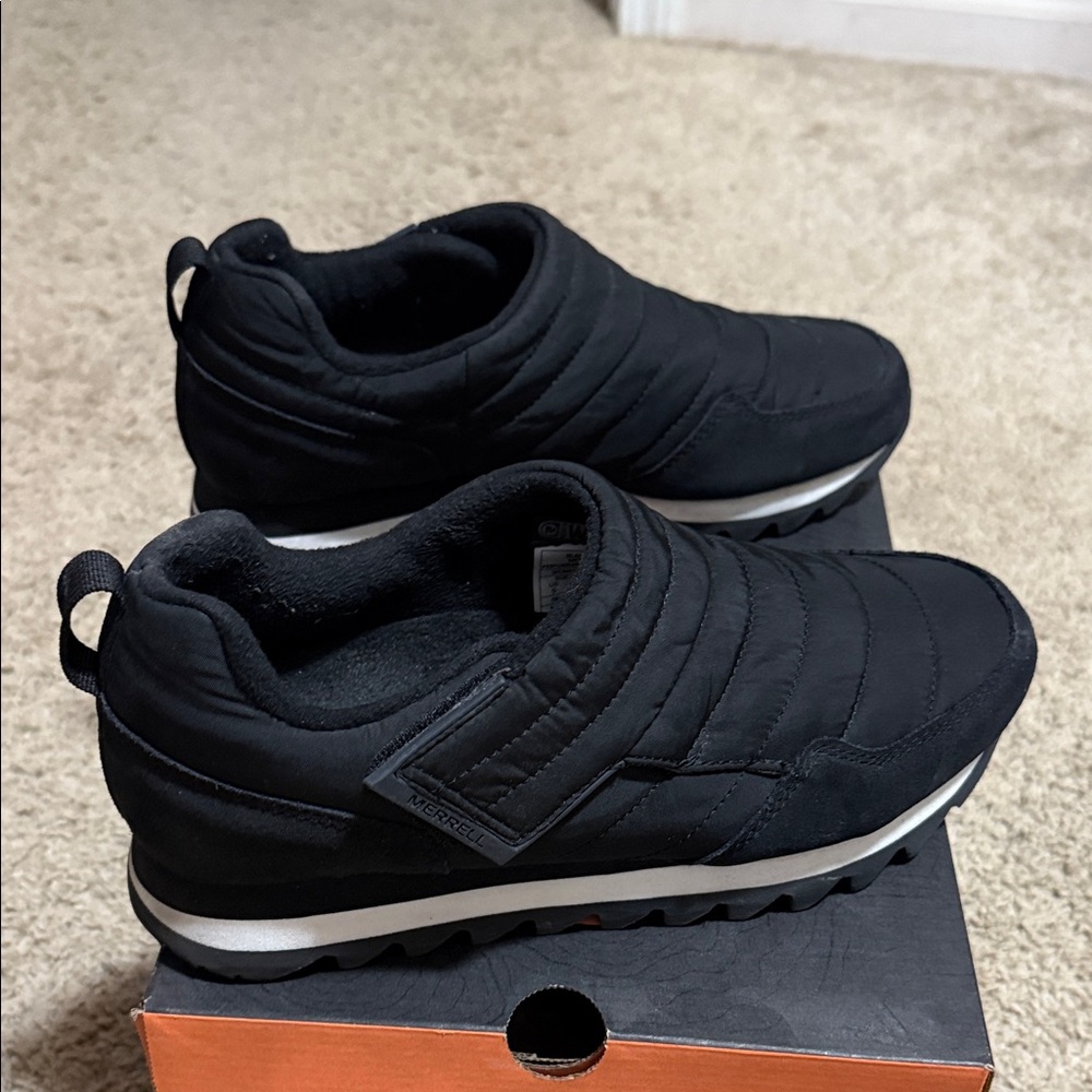 Merrell Black Quilted Sneakers alpine moc strap plr - Picture 7 of 7